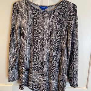 Asymmetrical Black Tunic